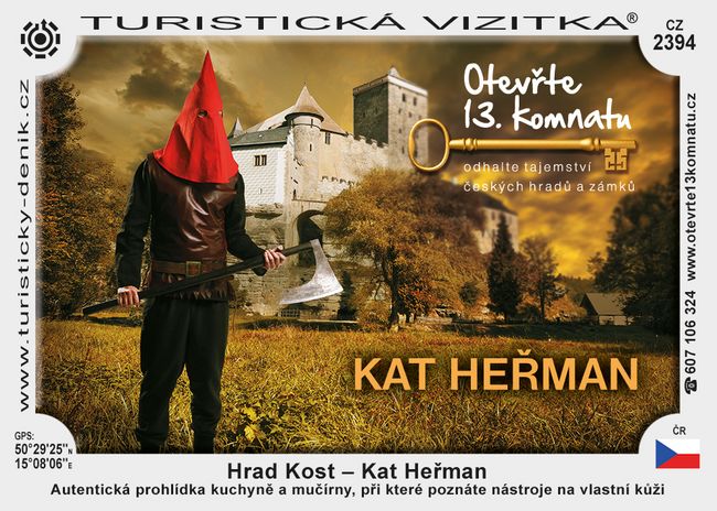 Hrad Kost - Kat Heřman