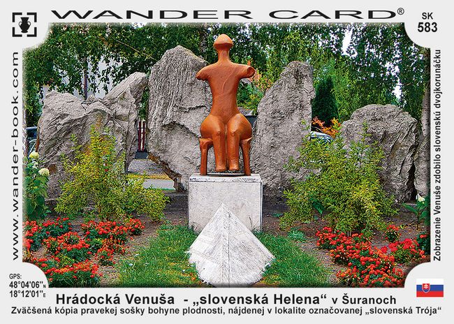 Hrádocká Venuša  - „Slovenská Helena“ v Šuranoch