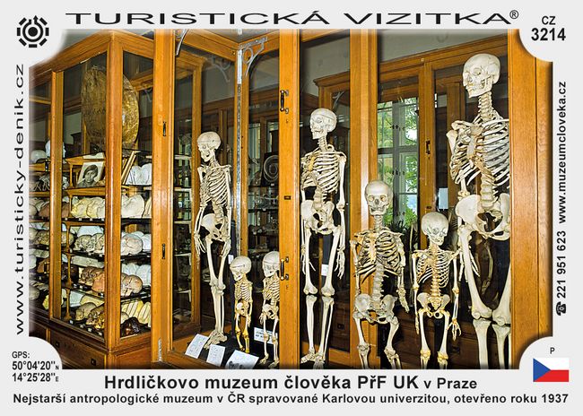 Hrdličkovo muzeum člověka PřF UK v Praze
