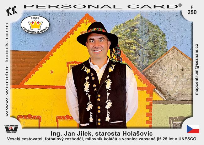 Ing. Jan Jílek, starosta Holašovic