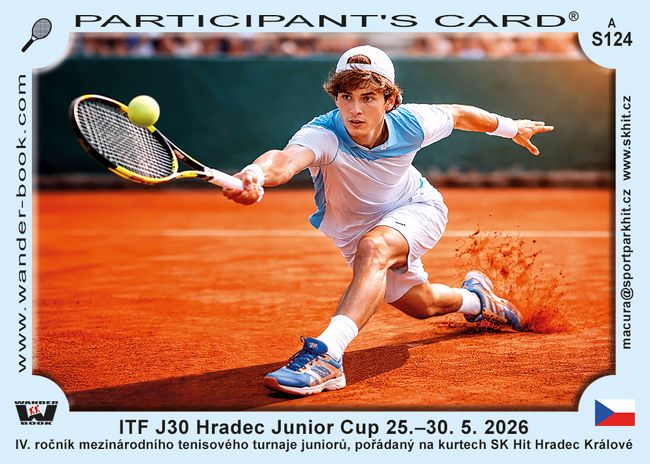 ITF J30 Hradec Junior Cup 25.–30. 5. 2026