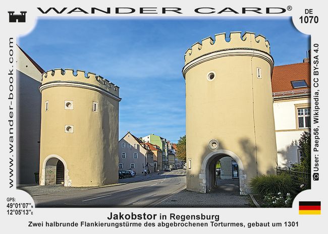Jakobstor in Regensburg