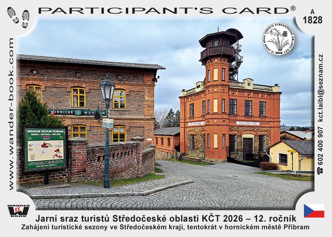 Jarní sraz turistů Středočeské oblasti KČT 2026 – 12. ročník