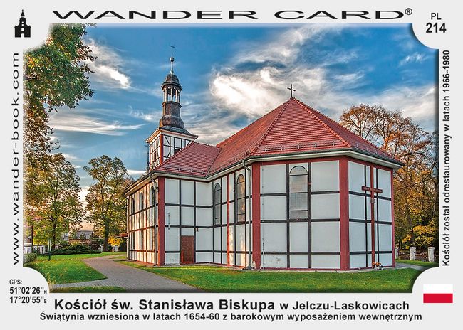 Jelcz-Laskowice kościół św Stanisława Biskupa