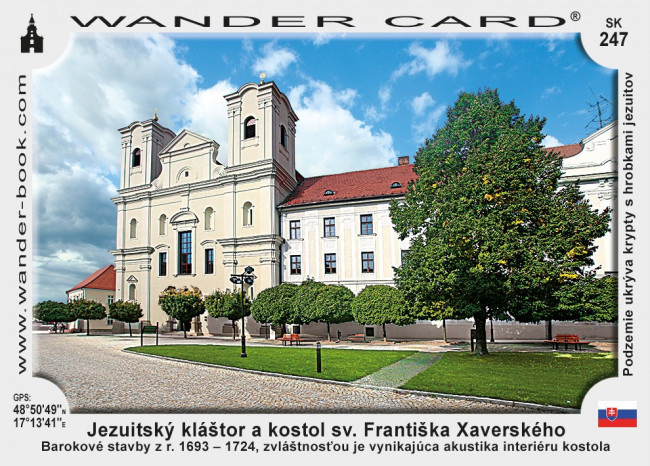 Jezuitský kláštor a kostol sv. Františka  Xaverského