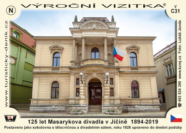 125 let Masarykova divadla v Jičíně  1894–2019
