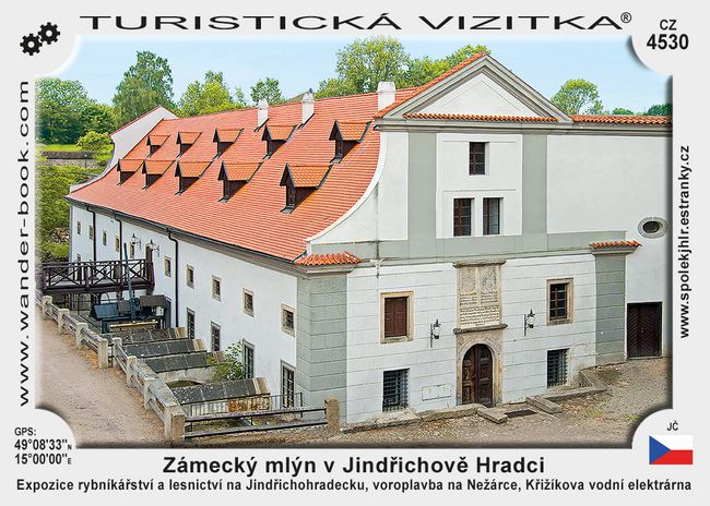 Jindřichův Hradec Zámecký mlýn
