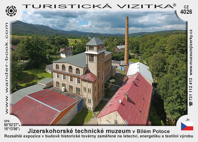 Jizerskohorské technické muzeum v Bílém Potoce