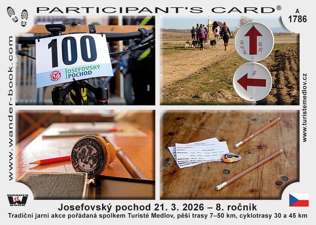 Josefovský pochod 21. 3. 2026 – 8. ročník