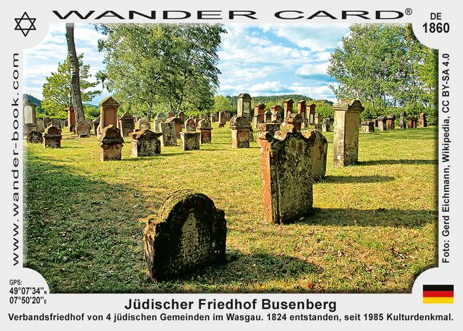 Jüdischer Friedhof Busenberg