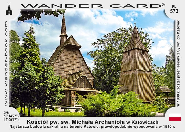 Katowice kościół drewniany św Michała
