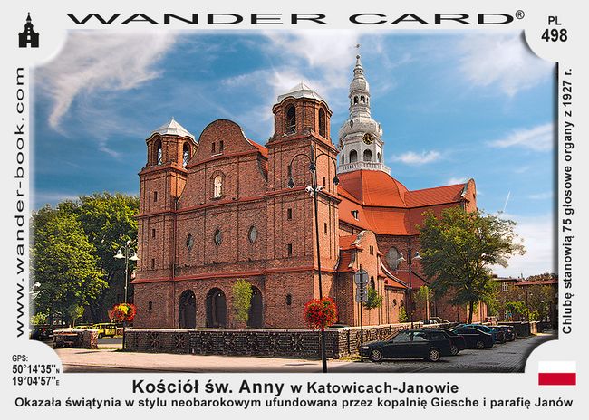 Katowice Nikiszowiec kościół św Anny