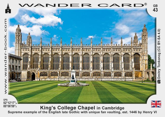 King's College Chapel in Cambridge
