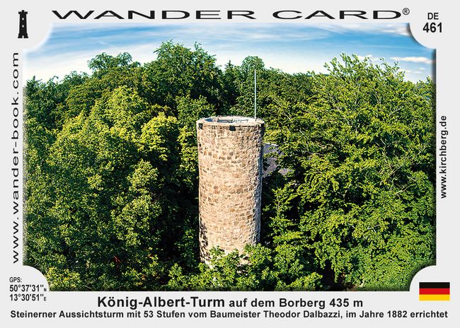 König-Albert-Turm auf dem Borberg