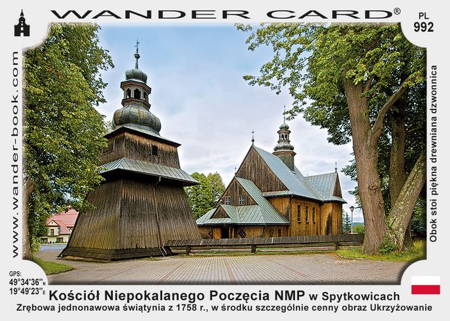 Kościół Niepokalanego Poczęcia NMP w Spytkowicach