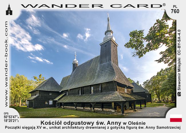 Kościół odpustowy św. Anny w Oleśnie