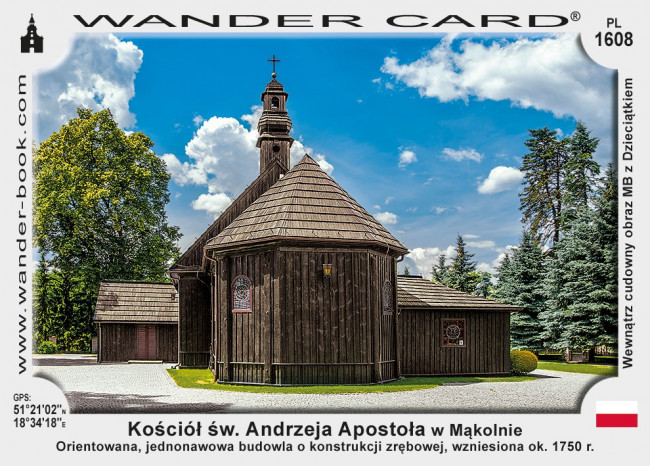 Kościół św. Andrzeja Apostoła w Mąkolnie