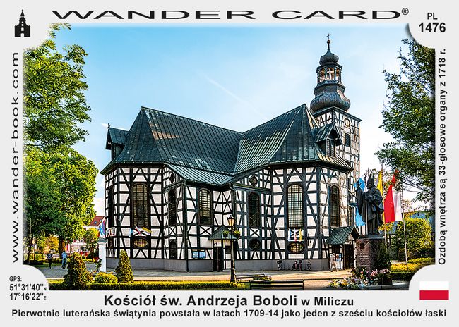 Kościół św. Andrzeja Boboli w Miliczu