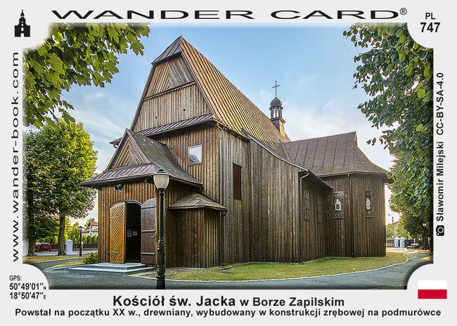 Kościół św. Jacka w Borze Zapilskim
