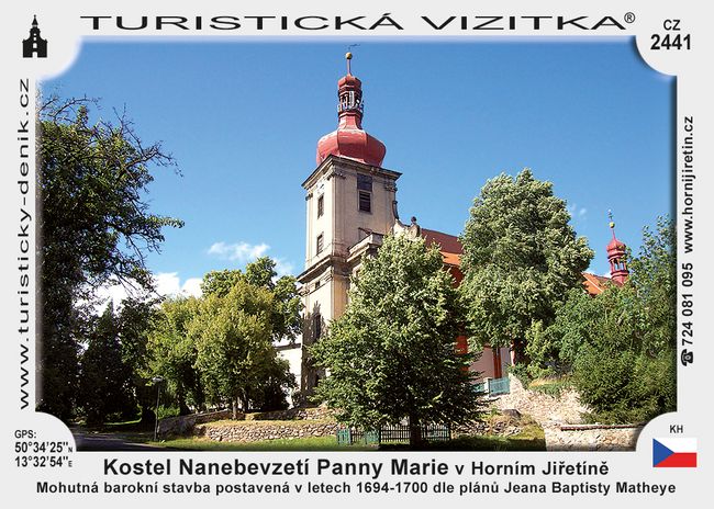 Kostel Nanebevzetí P. Marie v H. Jiřetíně