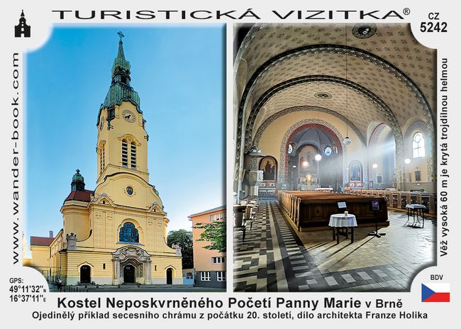Kostel Neposkvrněného Početí Panny Marie v Brně