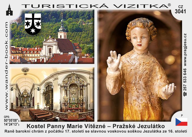 Kostel P. Marie Vítězné - Praž. Jezulátko