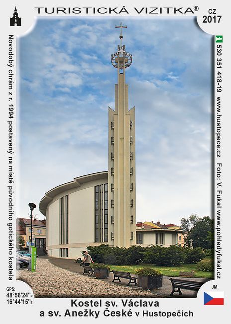 Kostel sv. Václava a Anežky České v Hustopečích