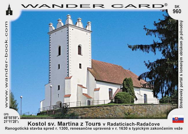 Kostol sv. Martina z Tours v Radaticiach-Radačove