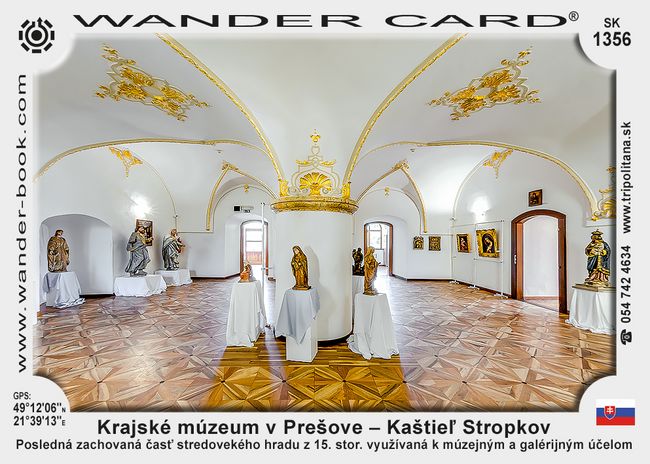Krajské múzeum v Prešove – Kaštieľ Stropkov