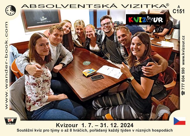 Kvizour  1. 7. – 31. 12. 2024