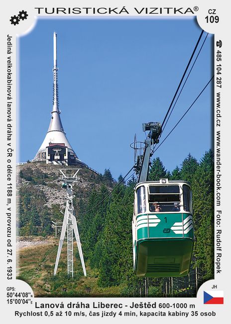 Lanová dráha Liberec - Ještěd