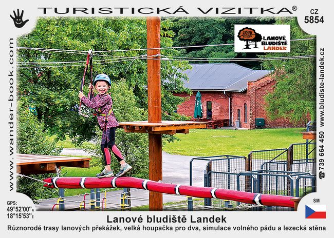 Lanové bludiště Landek