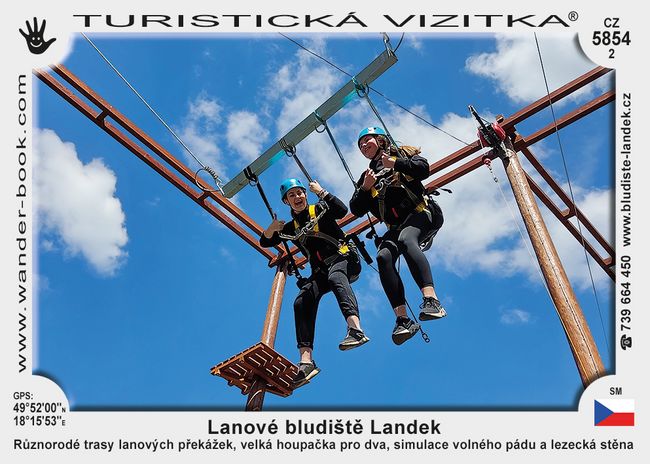 Lanové bludiště Landek