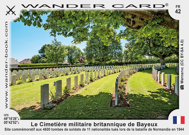 Le Cimetière militaire britannique de Bayeux