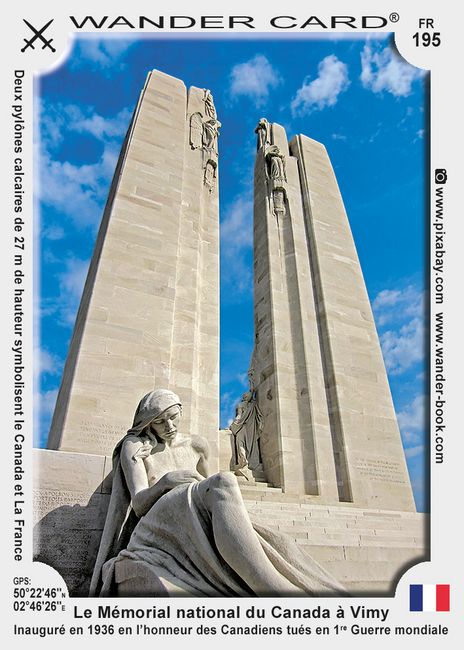 Le Mémorial national du Canada à Vimy
