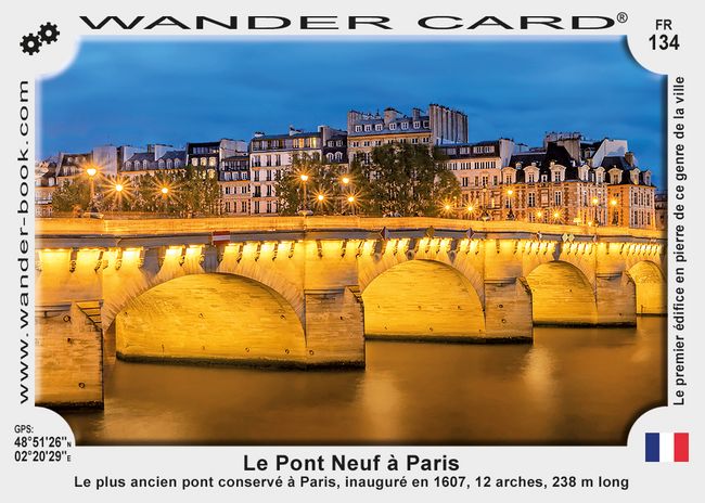 Le Pont Neuf à Paris