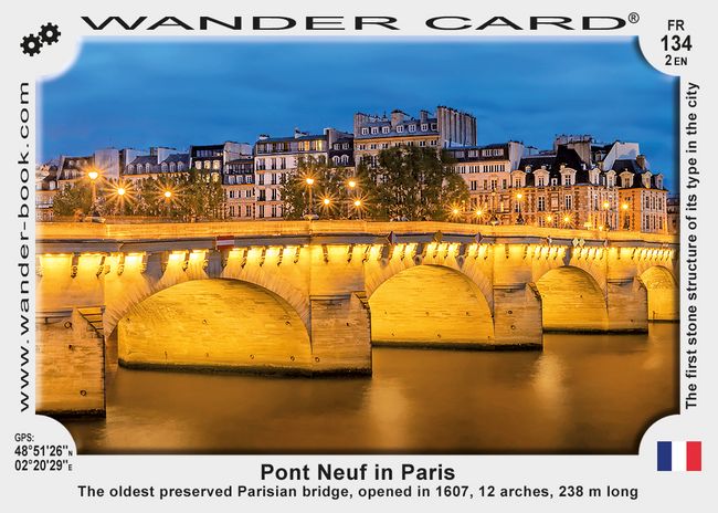 Le Pont Neuf à Paris