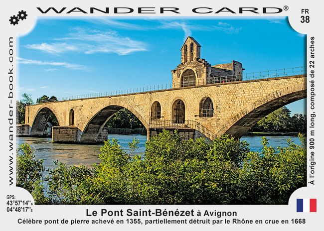 Le Pont Saint-Bénézet à Avignon