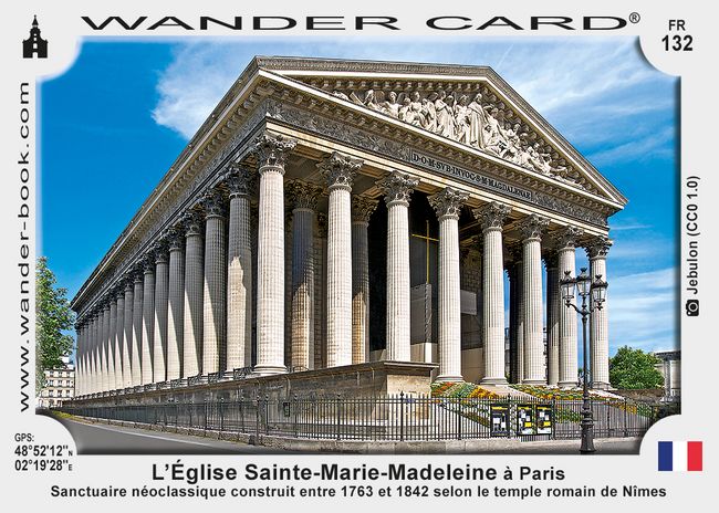 L’Église Sainte-Marie-Madeleine à Paris