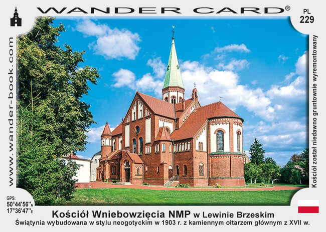 Lewin Brzeski kościół WNMP