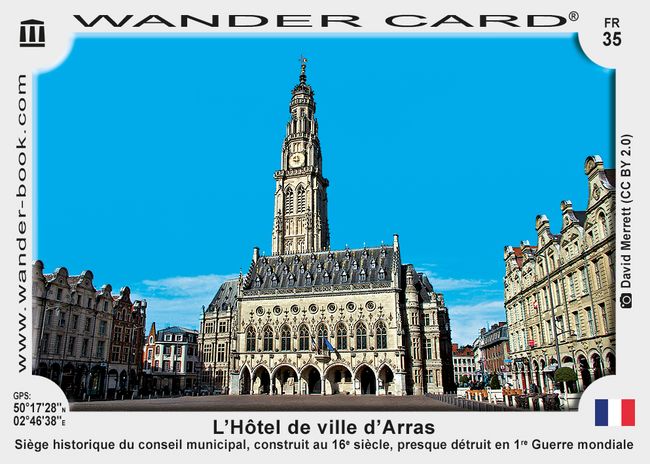 L’Hôtel de ville d’Arras