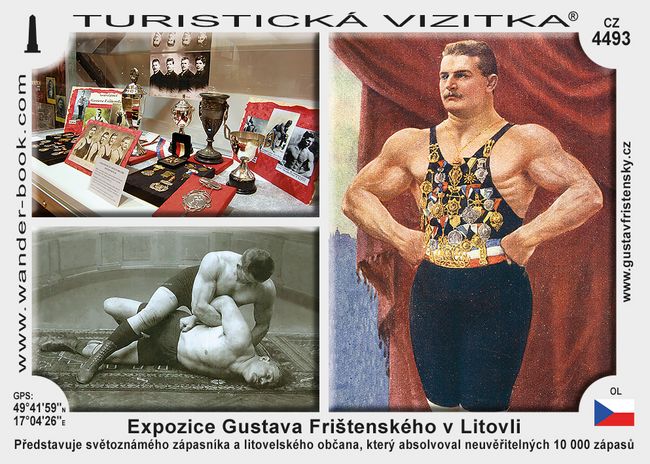 Expozice Gustava Frištenského v Litovli