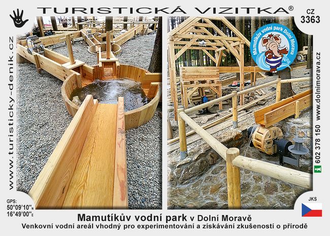 Mamutíkův vodní park v Dolní Moravě