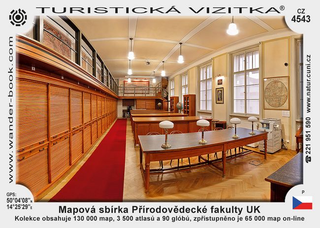 Mapová sbírka Přírodovědecké fakulty UK