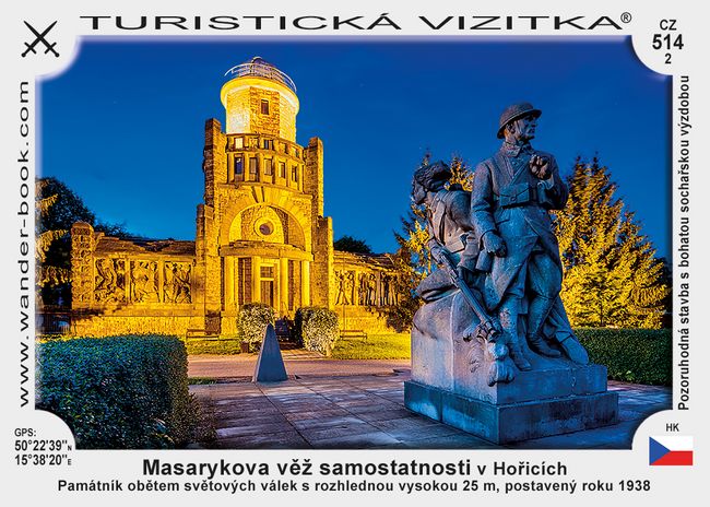 Masarykova věž samostatnosti v Hořicích