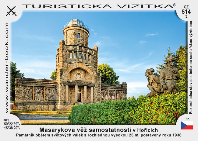Masarykova věž samostatnosti v Hořicích