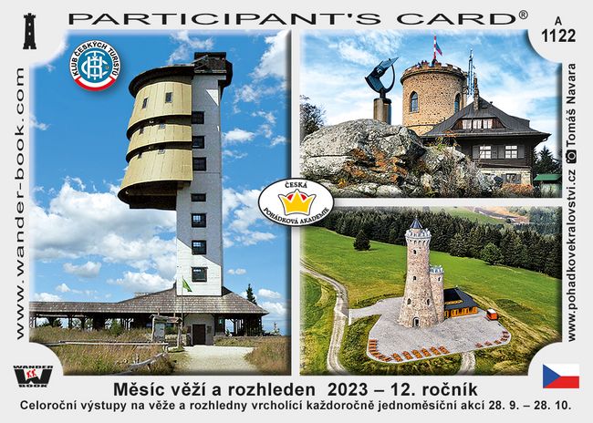 Měsíc věží a rozhleden  2023 – 12. ročník