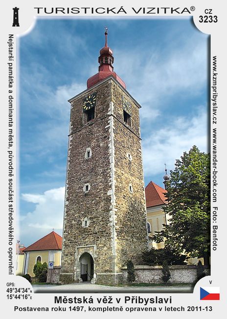 Městská věž v Přibyslavi
