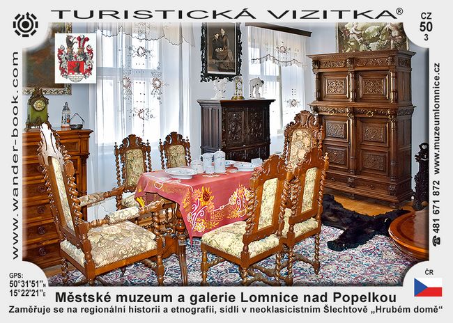 Městské muzeum a galerie Lomnice nad Popelkou