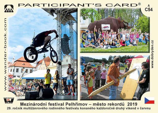 Mezinárodní festival Pelhřimov – město rekordů  2019